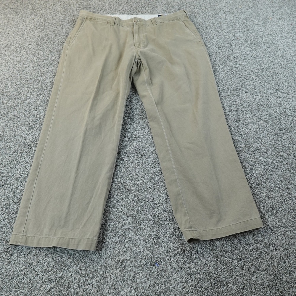 Polo Ralph Lauren Pants Mens 36X26 Beige Brown Tan Chino Trouser Golf Classic